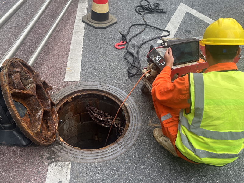 光华路市政管道内窥检测
